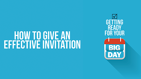How To Give an Effective Invitation