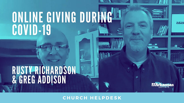 Church Helpdesk: Online Giving during COVID-19